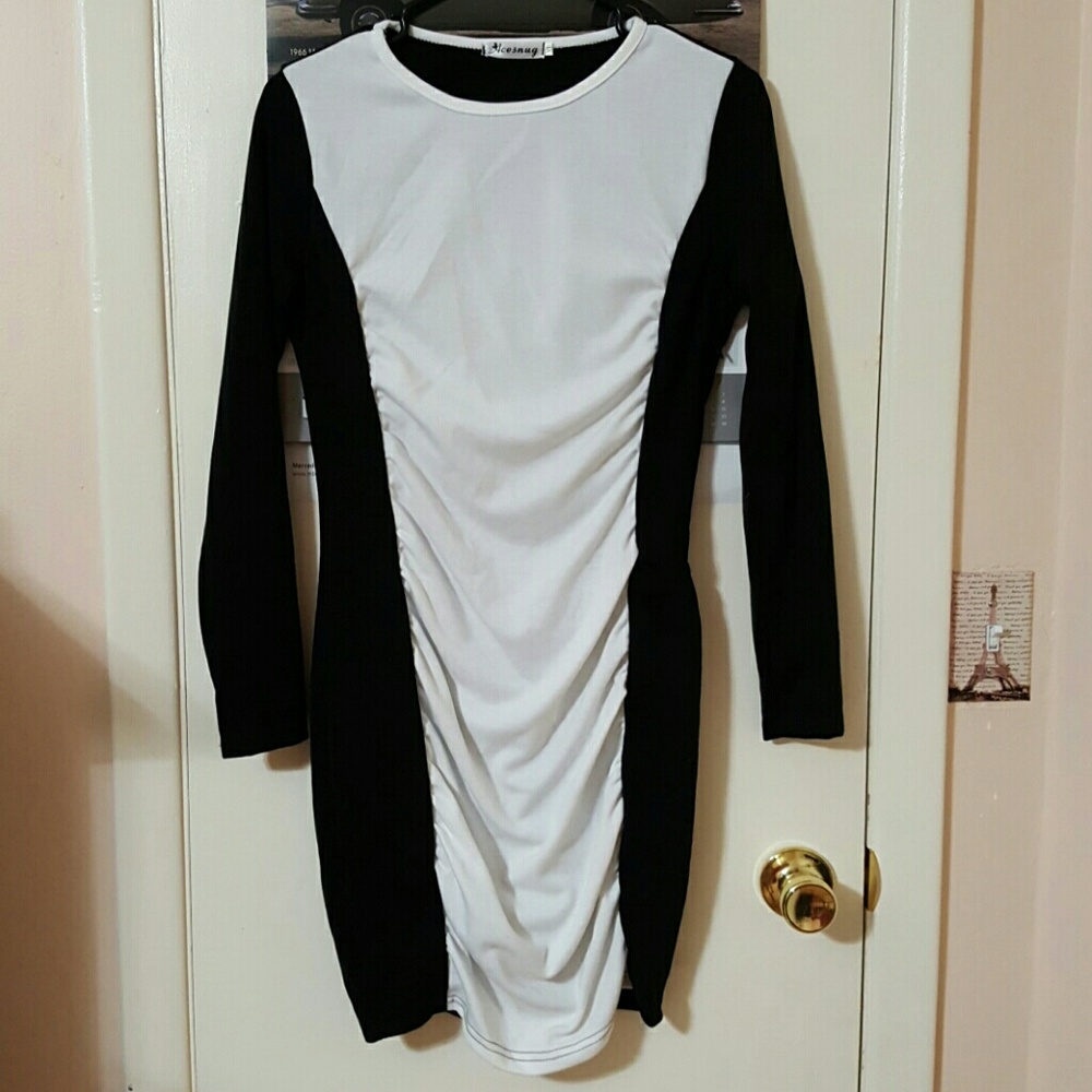 Black and White Dress